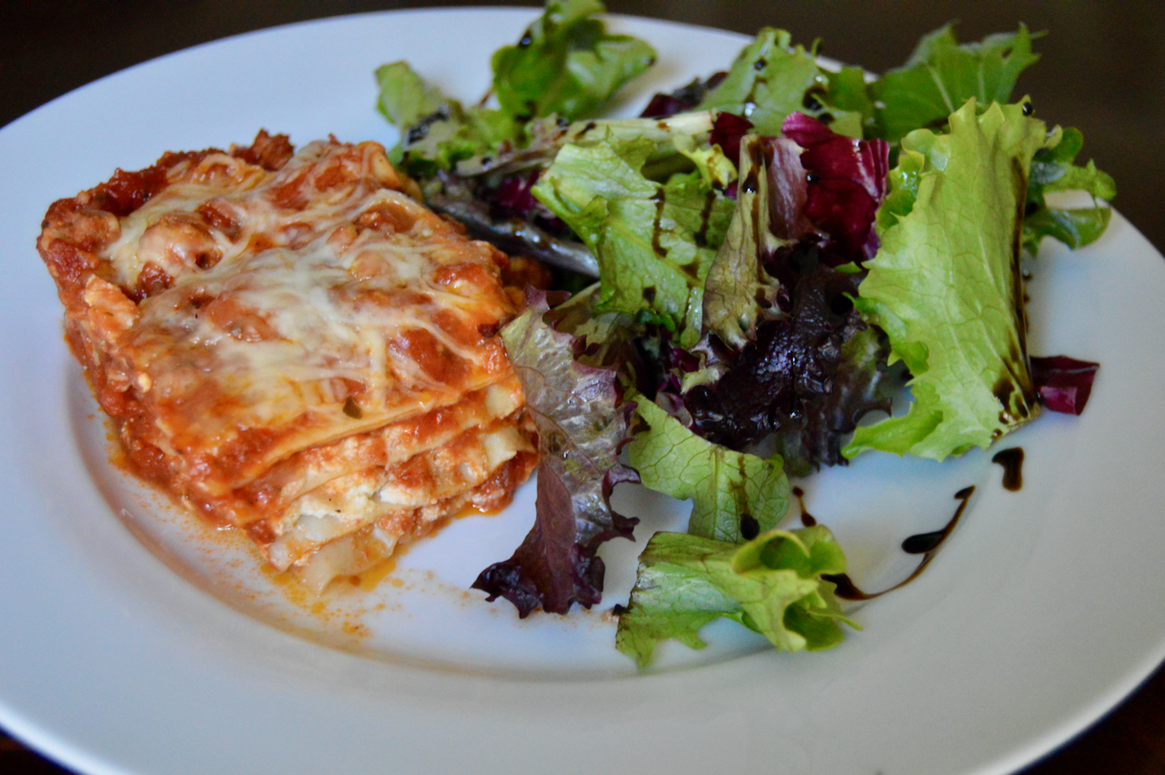 Lasagna With Meat Sauce Nourish To Flourish